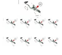 12 x Leva valvola INA per BMW 1 E82, 1 E88, 1 F20, 1 F21, 2, 2 F22 F87, 3