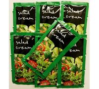 12 x Lichfields Salad Cream - Bustine individuali da 10 g ~ Miglior prima: Ott 2017