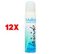 12 X Malizia Deodorante Spray Brivido 100 Ml Seduction Parfum Deodorant
