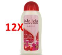 12 X Malizia Docciaschiuma Bacche E Fiori Di Goji 300 Ml