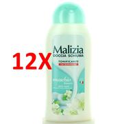Malizia - Doccia Schiuma Tonificante, Muschio Bianco - 300 ml