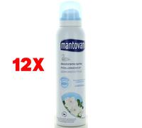 12 X Mantovani Deodorante Spray Gardenia 150 Ml Ipoallergenico