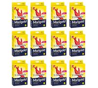 12 x Marigold Guanti Latex Le Sensitive Taglia M in scatola 2 pezzi