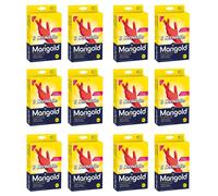 12 x MARIGOLD Guanti Lattice Il Sensibile Taglia M In Scatola 2 PEZZI