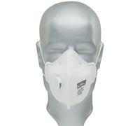 12 X Maschere di Polvere Fine con Valvola FFP3 Maschere Respiratore Pieghevoli