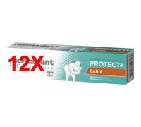 12 X Mentadent Dentifricio Protect+ Carie 75 Ml Reminalizza I Denti
