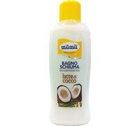 12 x MIL MIL Bagno Schiuma Latte Di Cocco 1000 Ml