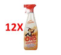 12 X Oies Saniessenza Ocra Profuma Ambiente, Desodorizza, Deterge, Spolvera, Tr