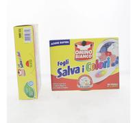 12 x OMINO BIANCO Salva Colori 16+4 Fogli 20 PEZZI