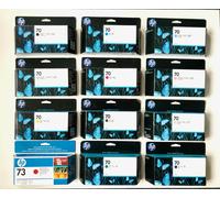 12 X Originale Inchiostro HP Designjet Z3200 / N.70 + 73 C9448A -C9459A CD951A