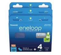 12 X Panasonic eneloop Aa 2000mAh Batterie Ricaricabile BK-3MCCE Storage Scatola