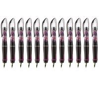 12 X Paper Mate Penna Stilografica Ninja Design,Eradicator + 120 Gratis Cartucce