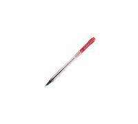 12 x Penna a sfera a scatto BP S Matic - punta media 1,0mm - rosso - Pilot