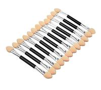 12 x pennelli per trucco a doppia estremità per ombretto, applicatore cosmetico, strumento di bellezza elegante, durevole e attrattiva