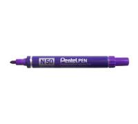 12 X Pentel N50 Pennarello Indelebile Proiettile Punta - Scrive A 2mm Linea