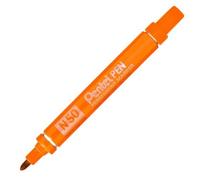 12 X Pentel N50 Pennarello Indelebile Proiettile Punta - Scrive A 2mm Linea