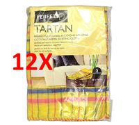 12 X Perfetto Panno Polvere "lo Scozzese" 2 Pezzi