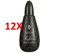 12 X Pino Silvestre Bagnoschiuma Black Musk 1000 Ml