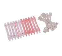 12 x pinze arricciacapelli parrucchiere permanente asta styling capelli strumento fai da te 7 x 1 cm