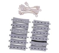 12 x pinze arricciacapelli parrucchiere permanente styling capelli strumento fai da te 7 x 2 cm