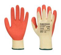 12 X Portwest A100 Impugnatura Lattice Palmo 10 Gola Sicurezza Ergonomico Lavoro