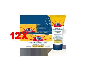 12 X Prep Crema Deodorante Delicata No Alcohol 35 Ml