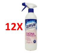 12 X Quasar Cucina Superfici Delicate Trigger 580 Ml