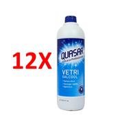 12 X Quasar Vetri Con Alccol Ricarica 580 Ml