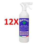 12 X Resol Vetri E Specchi Multiuso Trigger 750 Ml