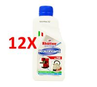 12 X Rhutten Decalcificante Macchina Caffe' - Ferro Da Stiro - Bollitore 250 Ml