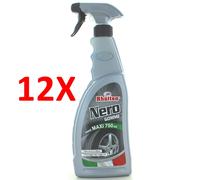 12 X Rhutten Nero Gomme Confezione Maxi Trigger 750 Ml
