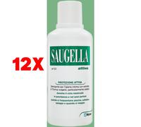 12 X Saugella Attiva Ph3,5 Protezione Attiva Igiene Intima 250 Ml