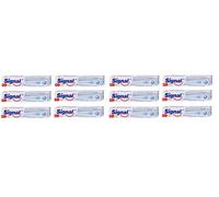 12 X SIGNAL DENTIFRICIO DAILY WHITE 12X75ML (12X2,54 fl oz)