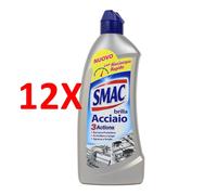12 X Smac Brillacciaio Crema 520 Ml