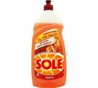 12 pezzi SOLE PIATTI ACETO Detersivo per lavaggio Stoviglie Anti Odore 1100ml