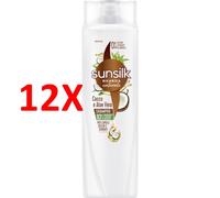 12 X Sunsilk Shampoo Cocco & Aloe 250 Ml