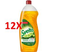12 X Svelto Detersivo Piatti Aceto 980 Ml