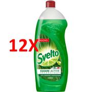 12 X Svelto Detersivo Piatti Limone 980 Ml
