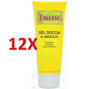 12 X Tabiano Docciaschiuma Gel Al Biozolfo Tubo - Specialita' Di Salsomaggiore