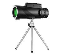 12 x telescopio monoculare 50HD con adattatore per smartphone, treppiede, monocolo ad alta potenza, leggero telescopio monoculare per bird watching viaggi