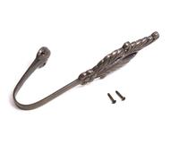 12 X Tendine Classico Foglia Stile Ferma Tenda / Cravatta Retro Ottone Antico