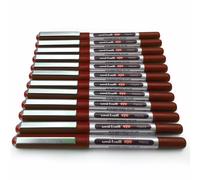 12 X UNI-BALL EYE UB-150 Micro 0.5mm Punta Penna Rollerball A Colore O Set Misto