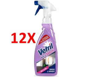 12 X Vetril Vetri & Specchi Anti Aloni Trigger 650 Ml