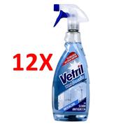 12 X Vetril Vetri & Specchi Natural Zero Allergeni Trigger 650 Ml