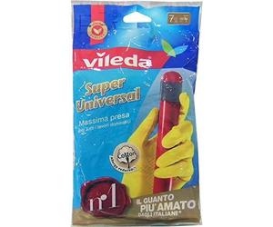 12 x VILEDA Guanti Super Universal Taglia M 2 PEZZI
