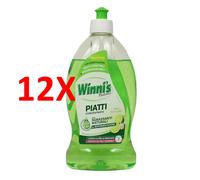 3x Winni'S Piatti 480 Ml. Concentrato Lime & Fiori Di Mela