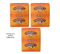 12 X Wrights Carbone Catrame Sapone 100g BAR Tradizionale Antisettico Tutti Skin