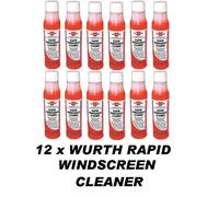 12 X Wurth Rapid Parabrezza Detergente 32ml Concentrato Schermo Lavare È 30-36lt