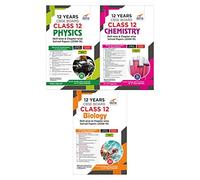 12 Years CBSE Board Class 12 Physics, Chemistry, Biology Skill-wise & Chapter-wise Solved Papers (2008 - 19) 2nd Edition