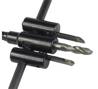 120/200/300mm Cerchio Regolabile Foro Taglierina for Legno Cartongesso Punta da trapano Sega Lama da Taglio Rotonda Tipo di Aeromobile Strumento FAI DA TE(Alloy Blade)